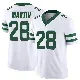 ＃28 Youth Curtis Martin White Game New York Jets Legacy Jersey