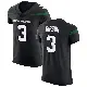 ＃3 Men's Xavier Gipson Black Elite New York Jets Stealth Vapor Untouchable Jersey