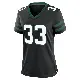 ＃33 Women's Jimmy Moreland Black Game New York Jets Legacy Alternate Jersey