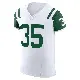 ＃35 Men's Dean Clark White Elite New York Jets Classic Alternate Vapor F.U.S.E. Jersey