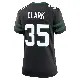 ＃35 Women's Dean Clark Black Game New York Jets Legacy Alternate Jersey
