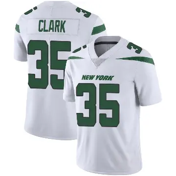 ＃35 Youth Dean Clark White Limited New York Jets Spotlight Vapor Jersey