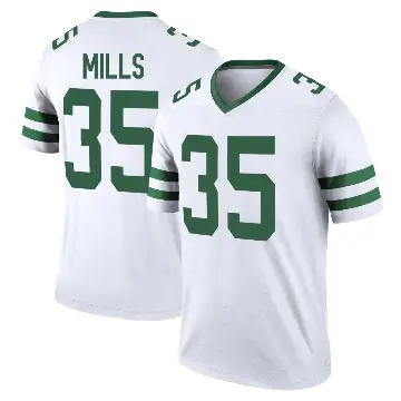＃35 Youth Jalen Mills White Legend New York Jets Legacy Jersey