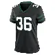 ＃36 Women's Chuck Clark Black Game New York Jets Legacy Alternate Jersey