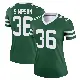 ＃36 Women's Jaylin Simpson Green Legend New York Jets Legacy Jersey