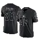 ＃38 Men's Zach Evans Black Limited New York Jets Reflective Jersey