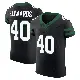 ＃40 Men's Donovan Edwards Black Elite New York Jets Legacy Alternate Vapor F.U.S.E. Jersey