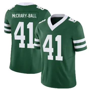 ＃41 Youth Marcelino McCrary-Ball Green Limited New York Jets Legacy Vapor F.U.S.E. Jersey