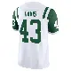 ＃43 Youth Caden Davis White Limited New York Jets Classic Alternate Vapor F.U.S.E. Jersey