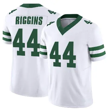 ＃44 Youth John Riggins White Game New York Jets Legacy Jersey
