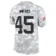 ＃45 Men's Harrison Mevis Arctic Camo Limited New York Jets 2024 Salute to Service Jersey