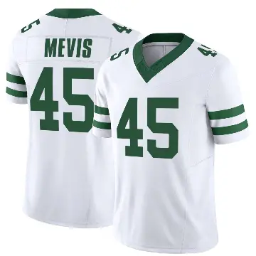 ＃45 Men's Harrison Mevis White Game New York Jets Legacy Jersey