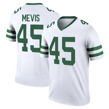 ＃45 Men's Harrison Mevis White Legend New York Jets Legacy Jersey
