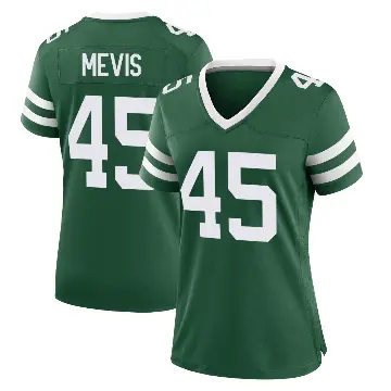 ＃45 Women's Harrison Mevis Green Game New York Jets Legacy Jersey