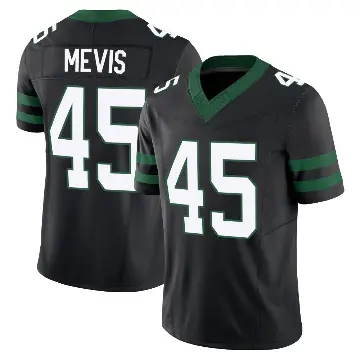 ＃45 Youth Harrison Mevis Black Limited New York Jets Legacy Alternate Vapor F.U.S.E. Jersey