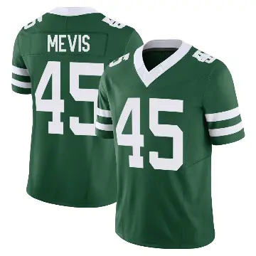 ＃45 Youth Harrison Mevis Green Limited New York Jets Legacy Vapor F.U.S.E. Jersey