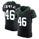 ＃46 Men's Ryan Cooper Jr. Black Elite New York Jets Legacy Alternate Vapor F.U.S.E. Jersey