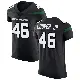 ＃46 Men's Ryan Cooper Jr. Black Elite New York Jets Stealth Vapor Untouchable Jersey