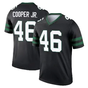 ＃46 Men's Ryan Cooper Jr. Black Legend New York Jets Legacy Jersey