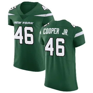 ＃46 Men's Ryan Cooper Jr. Green Elite New York Jets Gotham Vapor Untouchable Jersey