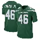 ＃46 Men's Ryan Cooper Jr. Green Game New York Jets Gotham Jersey