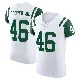 ＃46 Men's Ryan Cooper Jr. White Elite New York Jets Classic Alternate Vapor F.U.S.E. Jersey