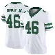＃46 Men's Ryan Cooper Jr. White Game New York Jets Legacy Jersey