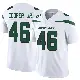 ＃46 Men's Ryan Cooper Jr. White Limited New York Jets Vapor F.U.S.E. Jersey
