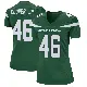 ＃46 Women's Ryan Cooper Jr. Green Game New York Jets Gotham Jersey