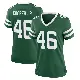 ＃46 Women's Ryan Cooper Jr. Green Game New York Jets Legacy Jersey