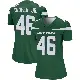 ＃46 Women's Ryan Cooper Jr. Green Legend New York Jets Gotham Player Jersey