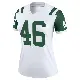 ＃46 Women's Ryan Cooper Jr. White Legend New York Jets Classic Alternate Jersey