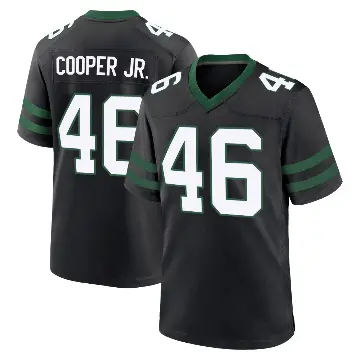 ＃46 Youth Ryan Cooper Jr. Black Game New York Jets Legacy Alternate Jersey