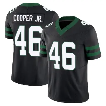 ＃46 Youth Ryan Cooper Jr. Black Limited New York Jets Legacy Alternate Vapor F.U.S.E. Jersey
