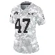 ＃47 Women's Lincoln Sefcik Arctic Camo Limited New York Jets 2024 Salute to Service Jersey