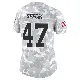 ＃47 Women's Lincoln Sefcik Arctic Camo Limited New York Jets 2024 Salute to Service Jersey