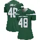 ＃48 Women's Boog Smith Green Legend New York Jets Gotham Player Jersey