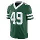 ＃49 Men's Jackson Sirmon Green Limited New York Jets Legacy Vapor F.U.S.E. Jersey