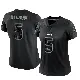 ＃5 Women's Garrett Wilson Black Limited New York Jets Reflective Jersey