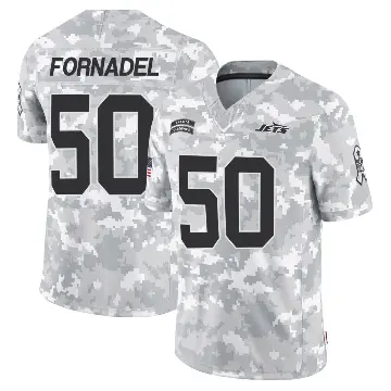 ＃50 Men's Liam Fornadel Arctic Camo Limited New York Jets 2024 Salute to Service Jersey