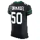 ＃50 Men's Liam Fornadel Black Elite New York Jets Legacy Alternate Vapor F.U.S.E. Jersey