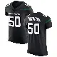 ＃50 Men's Liam Fornadel Black Elite New York Jets Stealth Vapor Untouchable Jersey