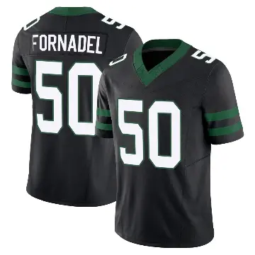 ＃50 Men's Liam Fornadel Black Limited New York Jets Legacy Alternate Vapor F.U.S.E. Jersey