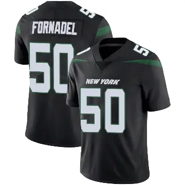 ＃50 Men's Liam Fornadel Black Limited New York Jets Stealth Vapor Jersey