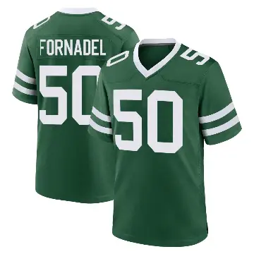 ＃50 Men's Liam Fornadel Green Game New York Jets Legacy Jersey