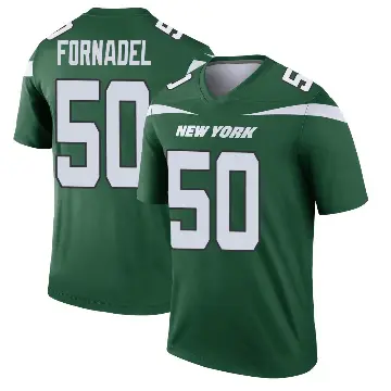 ＃50 Men's Liam Fornadel Green Legend New York Jets Gotham Player Jersey
