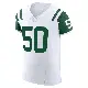 ＃50 Men's Liam Fornadel White Elite New York Jets Classic Alternate Vapor F.U.S.E. Jersey