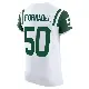 ＃50 Men's Liam Fornadel White Elite New York Jets Classic Alternate Vapor F.U.S.E. Jersey