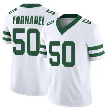 ＃50 Men's Liam Fornadel White Game New York Jets Legacy Jersey