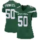 ＃50 Women's Liam Fornadel Green Game New York Jets Gotham Jersey